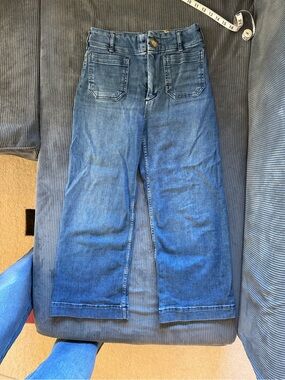 Anthropologie Maeve Colette Wide-Leg Jeans